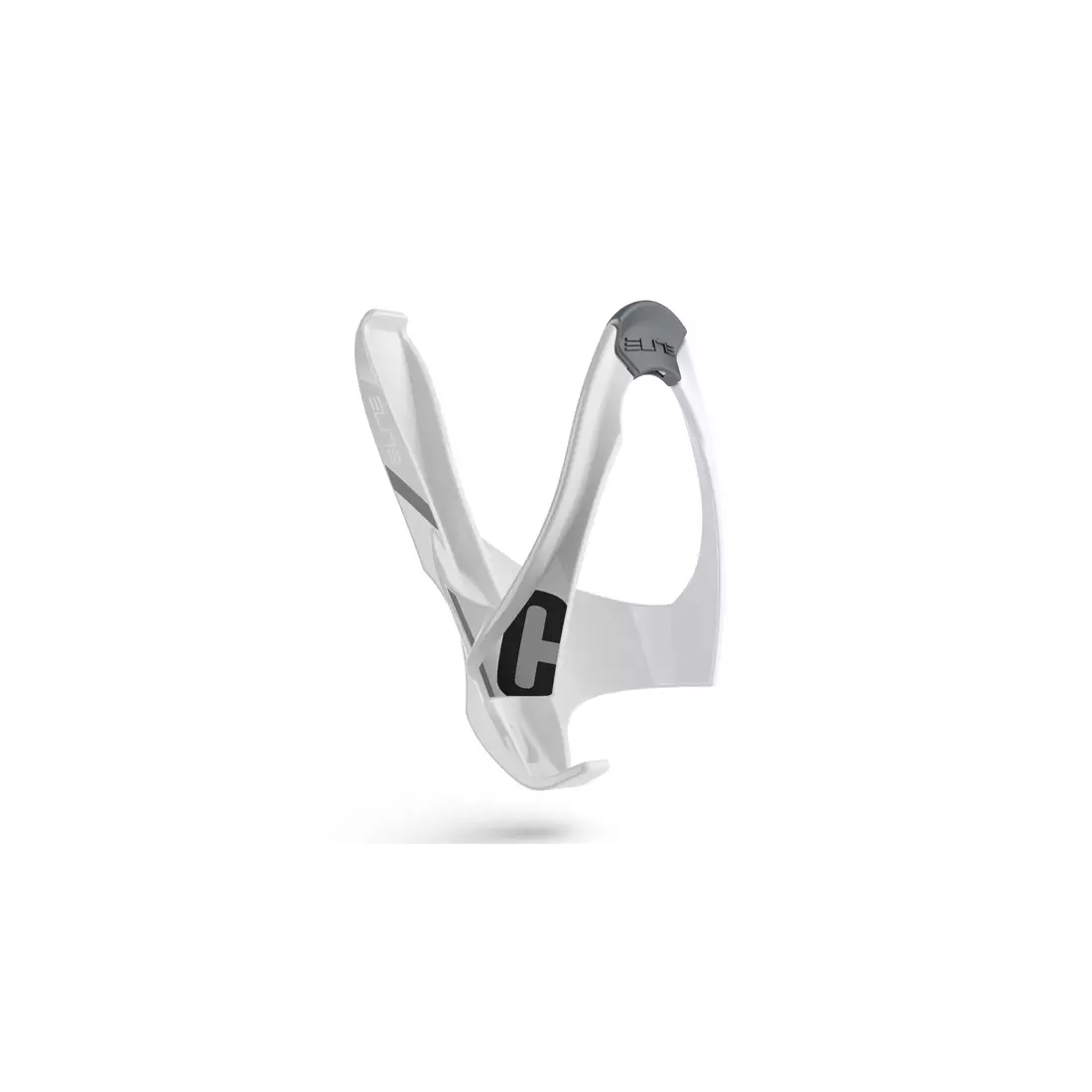 ELITE Cannibal bicycle bottle cage White and black