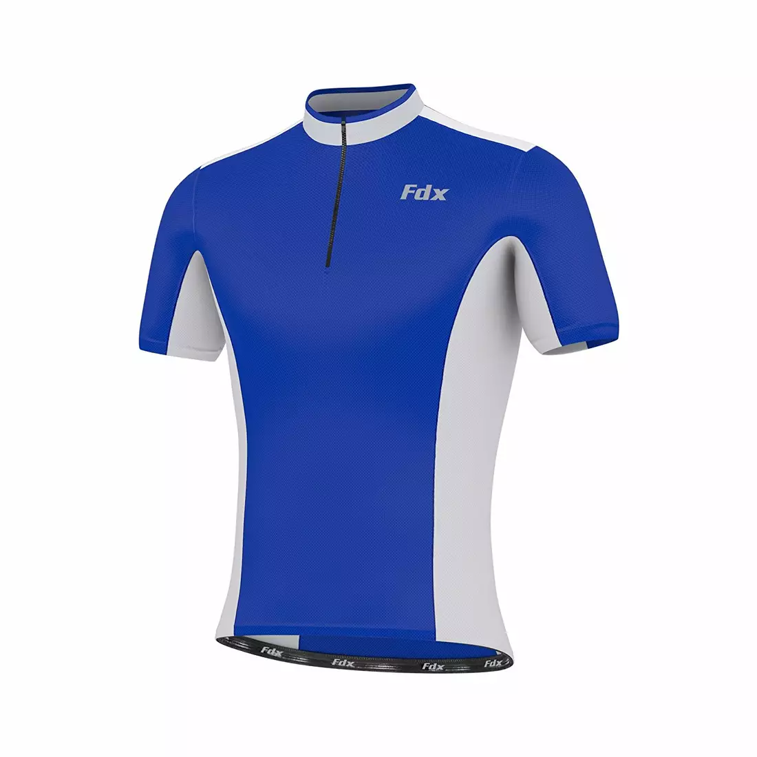 FDX 1100 bicycle jersey, blue-white