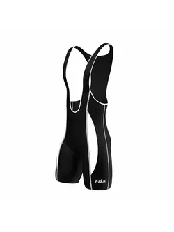 FDX 1610 bib shorts, black-white