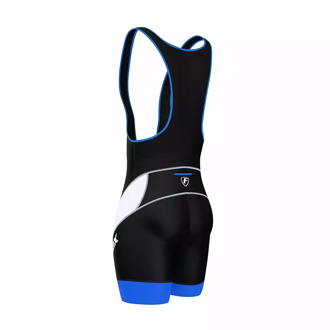 FDX 950 men's bib shorts, black-blue