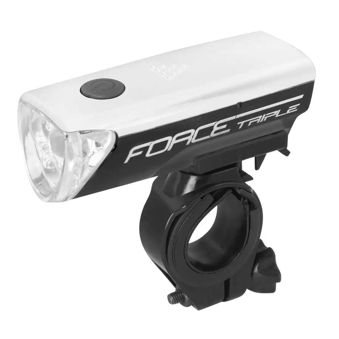 FORCE 45156 TRIPLE front bicycle light 3 x LED, 19 lumens