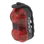 FORCE 45377 BALL rear bicycle light