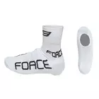 FORCE 905963 knitted boot protectors white