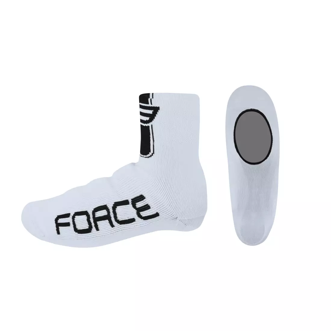 FORCE 905968 Knitted white shoe covers