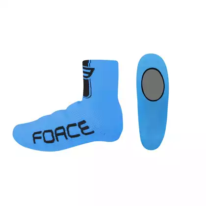 FORCE 905968 Knitted blue shoe covers