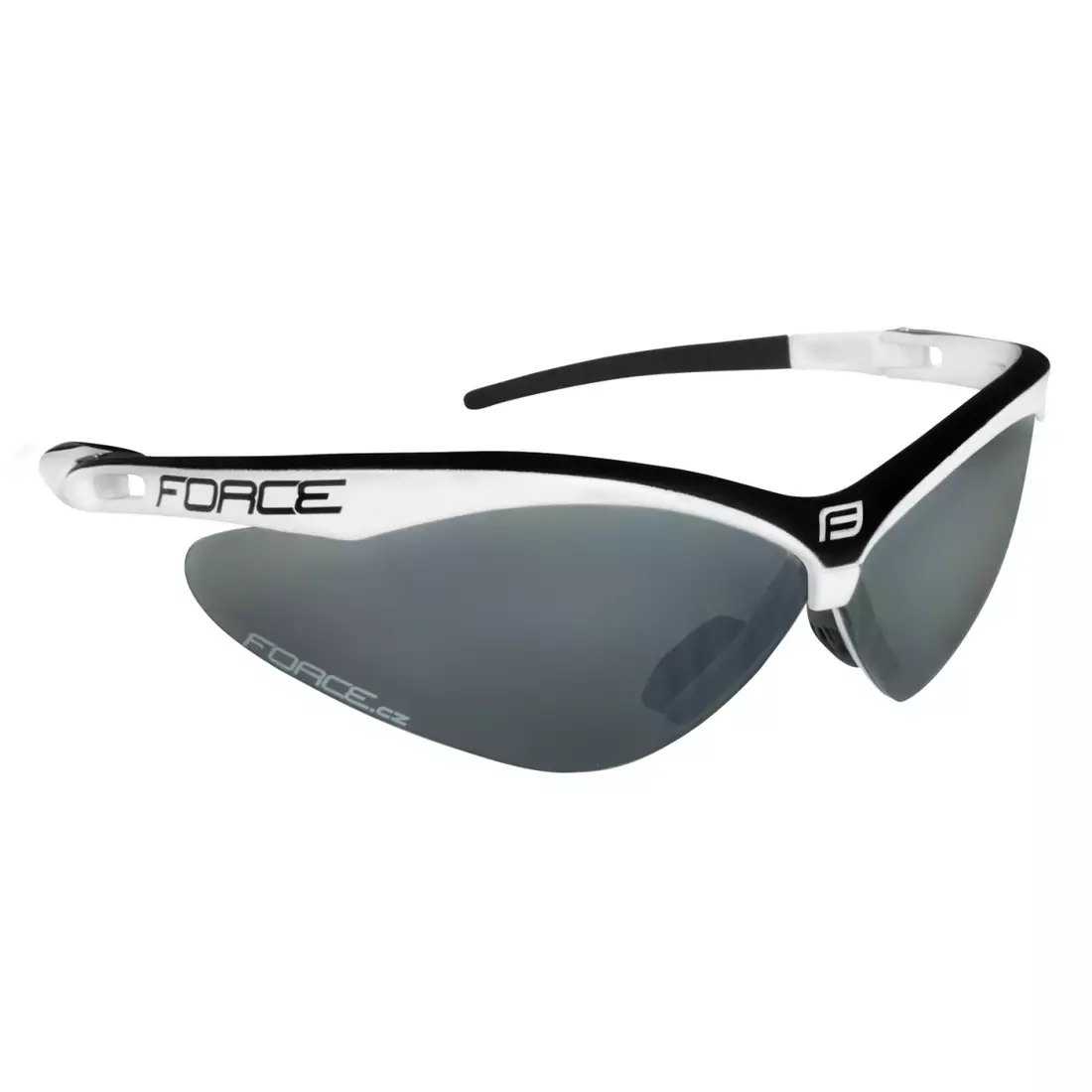 FORCE AIR glasses with interchangeable lenses, white and black 91041