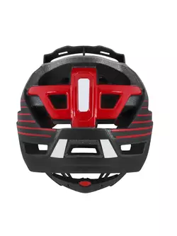 FORCE Bicycle helmet RAPTOR gray-red 902971/2