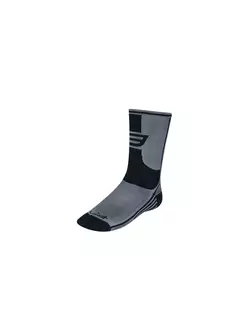 FORCE LONG PLUS socks 900951-900961 gray-black