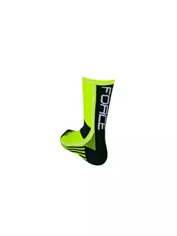 FORCE LONG PLUS socks 900953-900963 fluoro-black