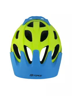 FORCE RAPTOR bicycle helmet fluorine blue