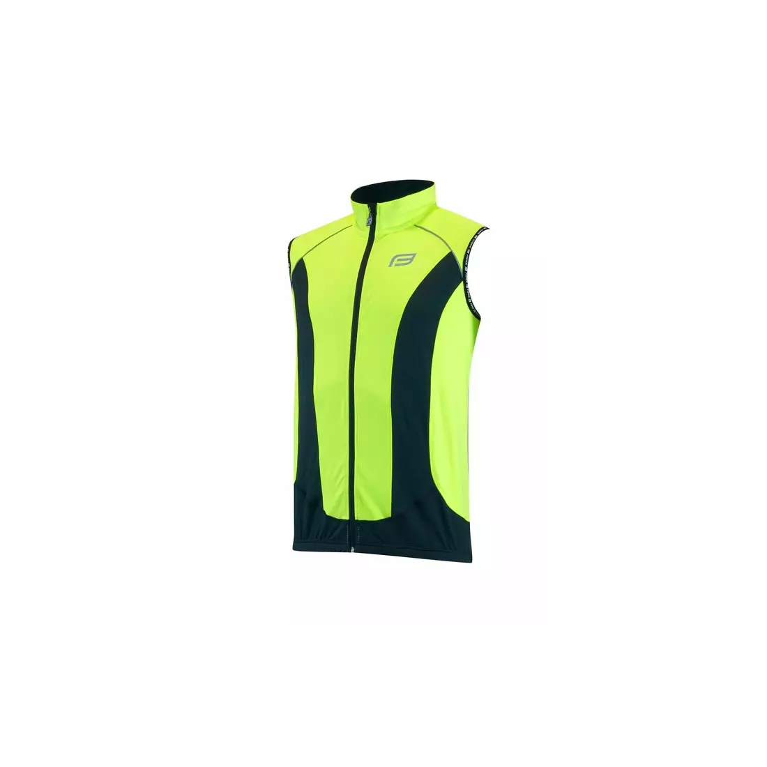 FORCE V68 insulated cycling vest, fluorine 89988