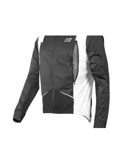 FORCE X58 light cycling jacket bicycle windbreaker black and white