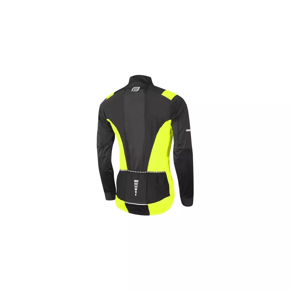 FORCE X58 light jacket, cycling windbreaker for the transition period. black-fluor 899807