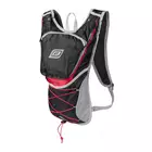 FORCE backpack TWIN 14l, black and red 8967071