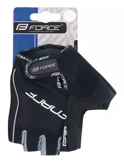 FORCE cycling gloves GRIP, black 905145