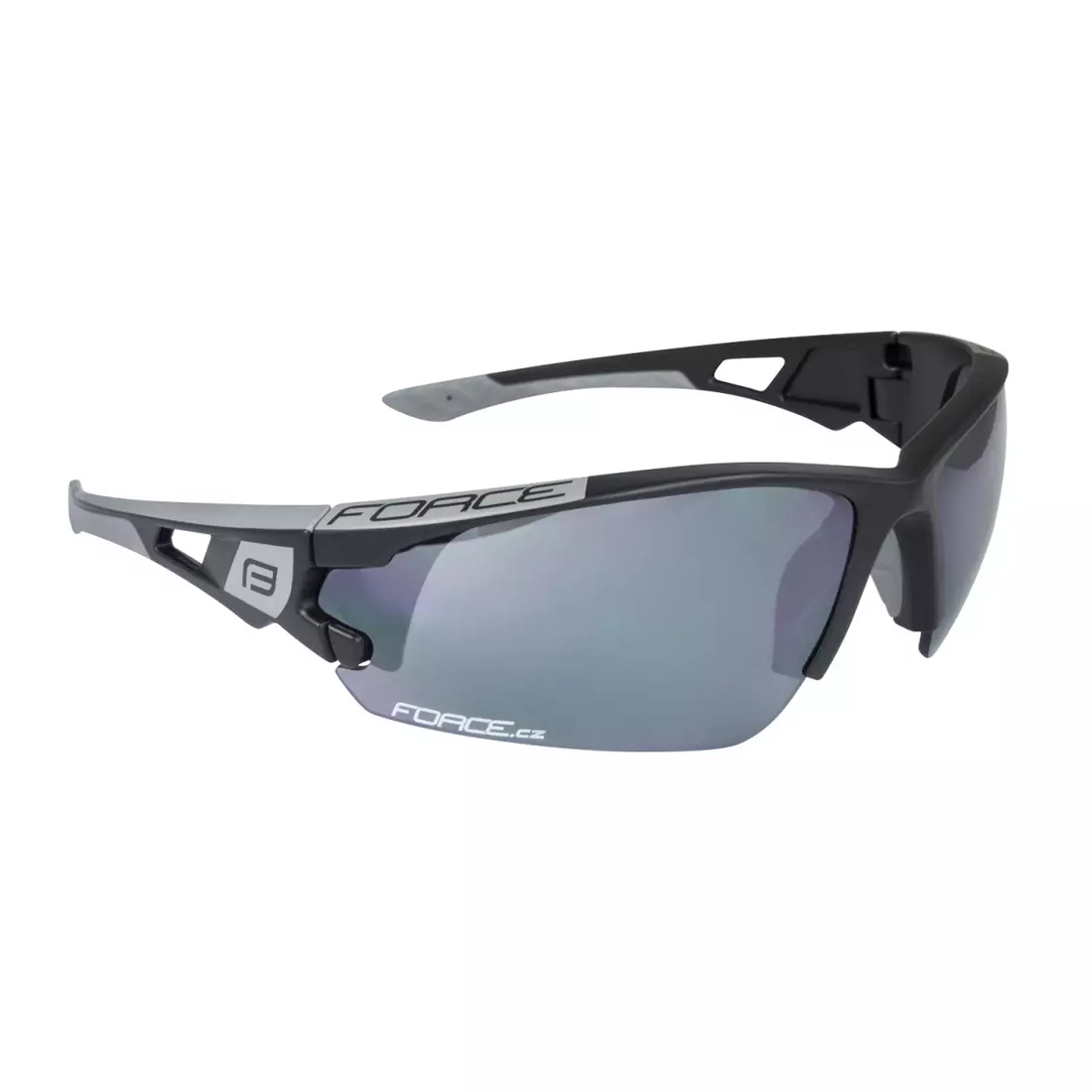 FORCE sports glasses with replaceable lenses CALIBRE, black 91055