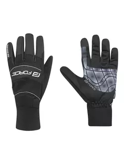 FORCE winter gloves WINDSTER SPRING, black 90446