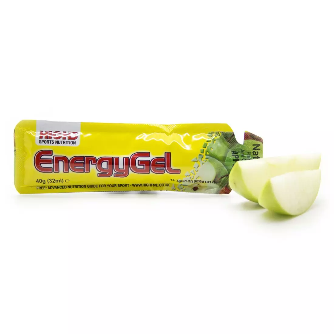 HIGH5 EnergyGel energy gel flavor: APPLE capacity. 32 ml