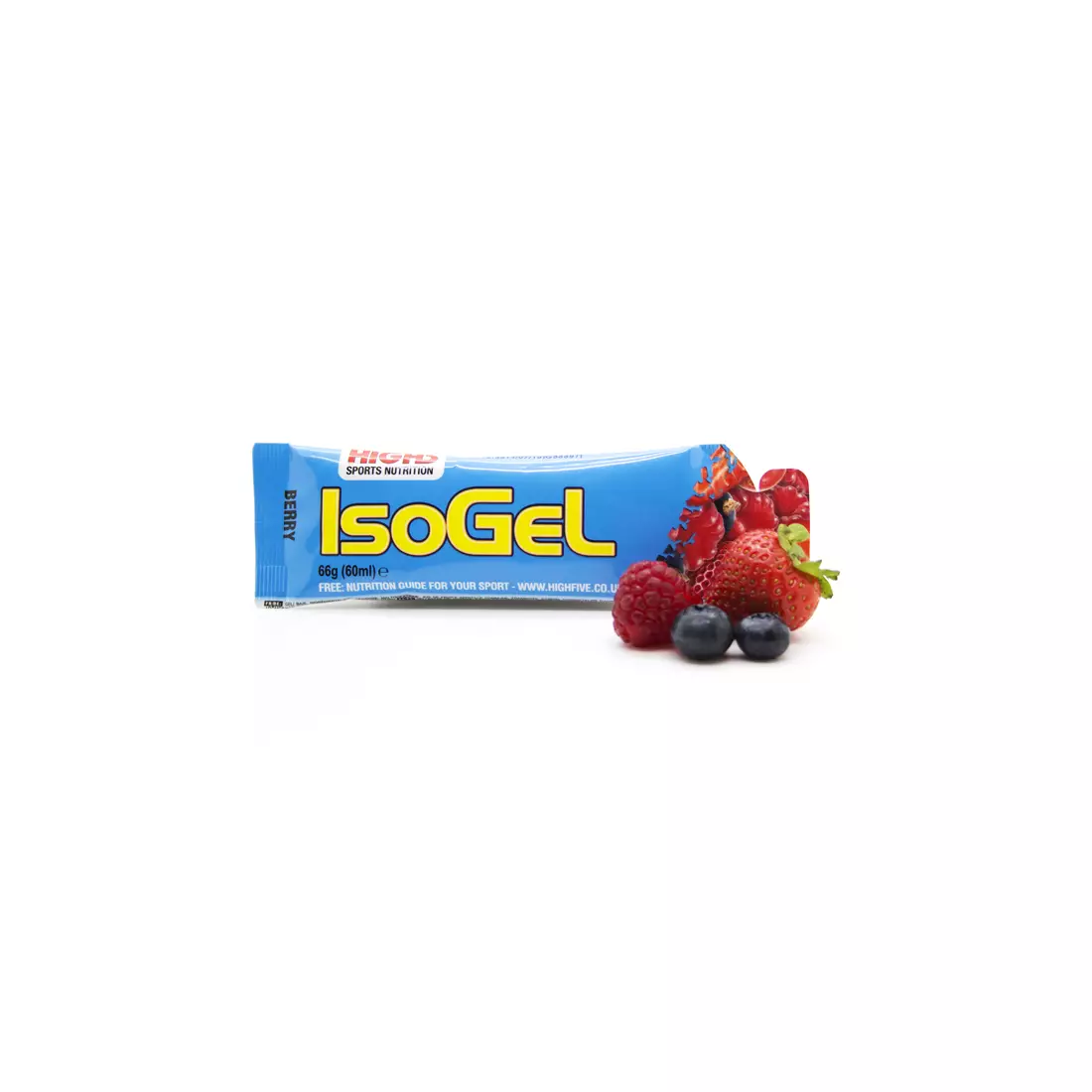 HIGH5 IsoGel energy gel flavor: Blueberry capacity. 60ml