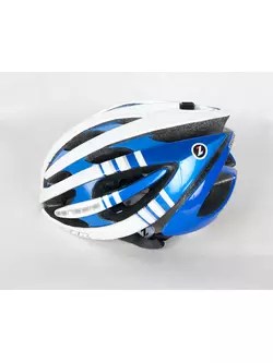 LAZER GENESIS bicycle helmet, road, blue and white