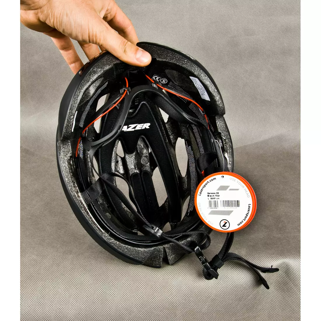LAZER GENESIS bicycle helmet, road, matt black