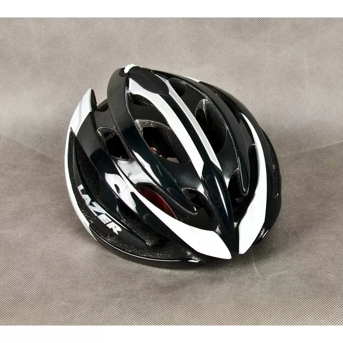 LAZER GENESIS bicycle helmet, road, white and black
