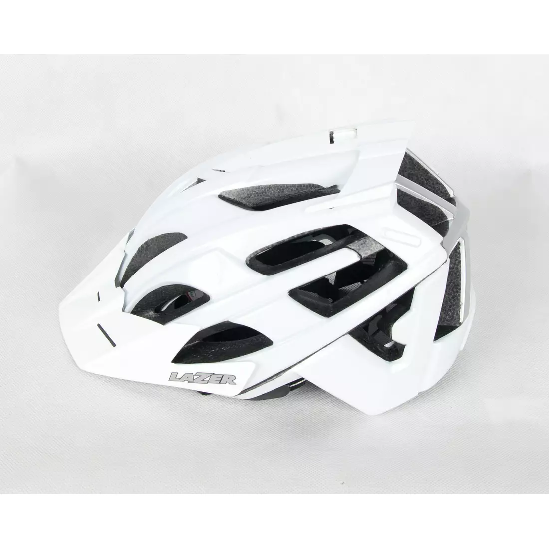 LAZER OASIZ MTB bicycle helmet, white