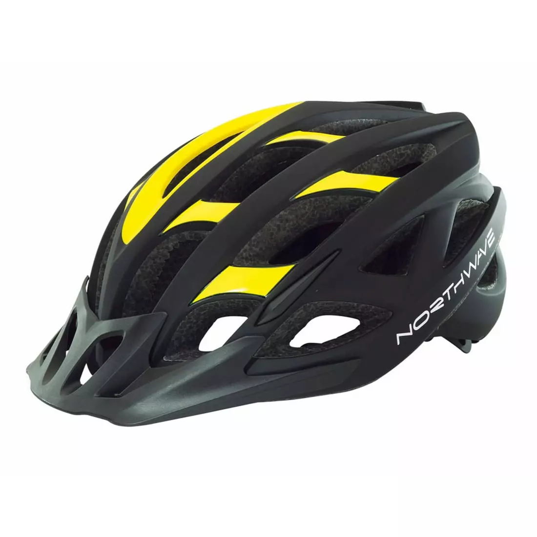 NORTHWAVE RANGER bicycle helmet, black and yellow