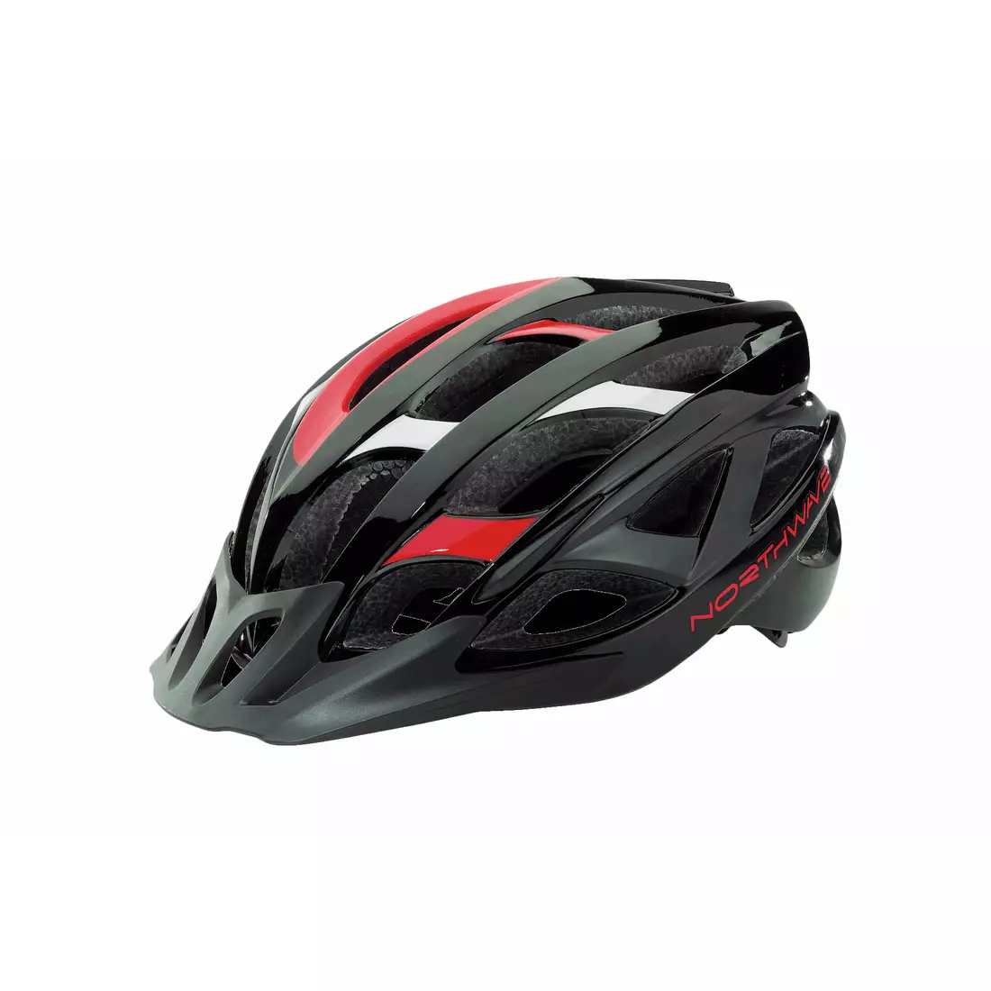 NORTHWAVE RANGER bicycle helmet, black-red