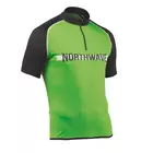 NORTHWAVE ROCKER men's cycling jersey, black and green