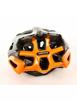 NORTHWAVE STORM bicycle helmet, black and orange