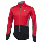 PEARL IZUMI ELITE PURSUIT winter softshell cycling jacket, black and red 11131606-3dm