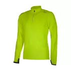 ROGELLI CAMPTON 2.0 running shirt with long sleeve fluo