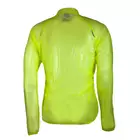 ROGELLI CROTONE lightweight cycling jacket, fluor