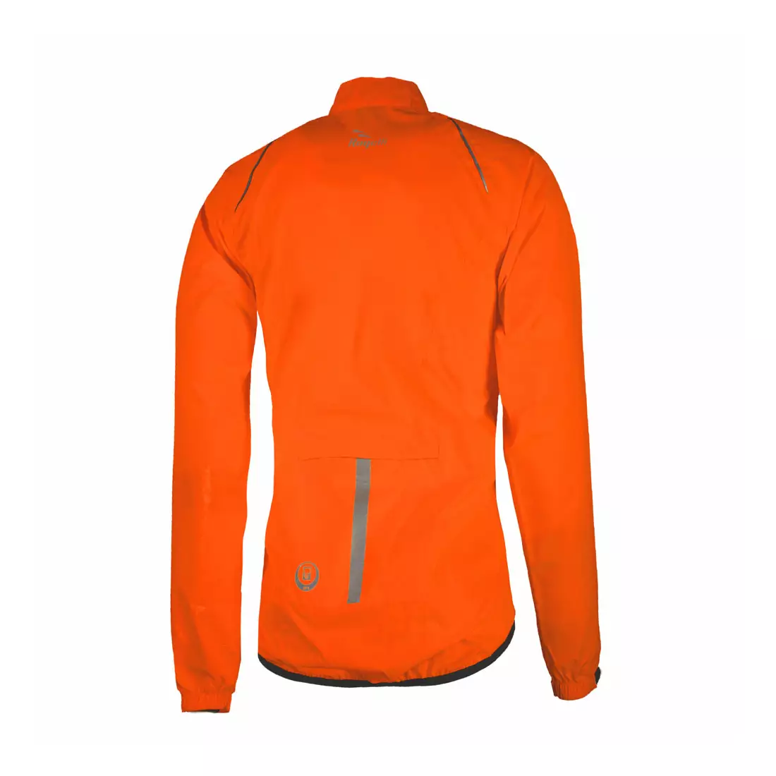 ROGELLI TELLICO rainproof cycling jacket, fluorine orange