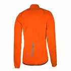 ROGELLI TELLICO rainproof cycling jacket, fluorine orange