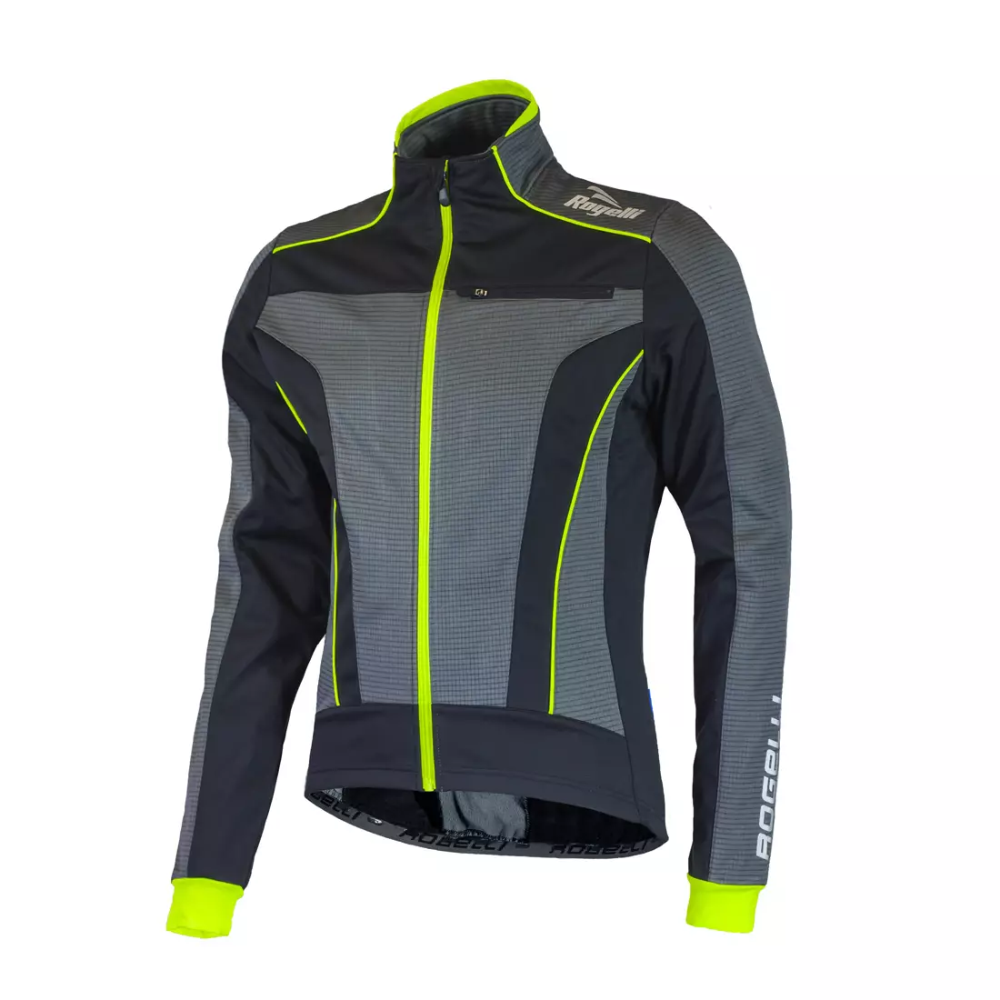 ROGELLI TRANI 3.0 winter cycling jacket black-fluor