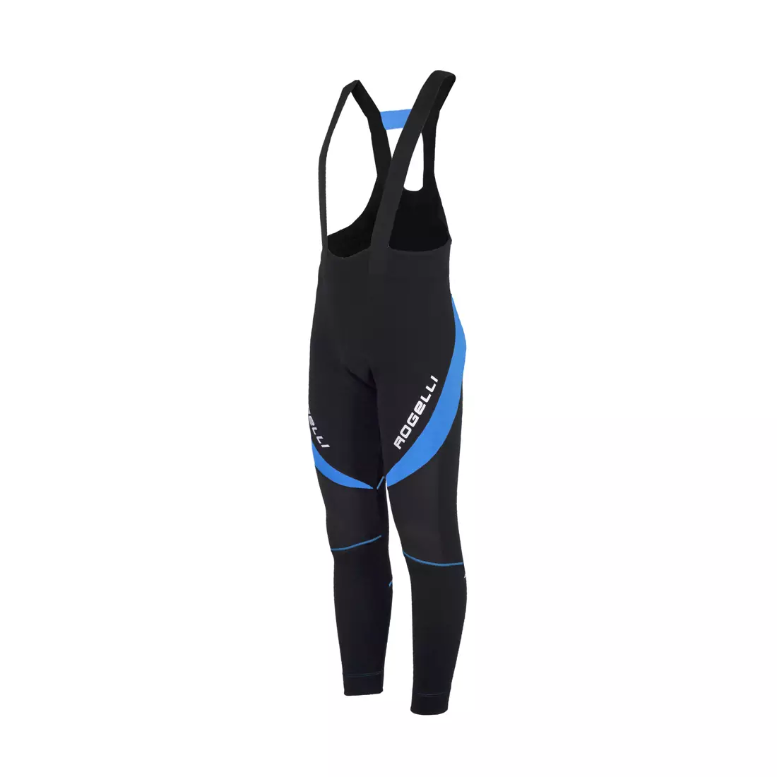 ROGELLI TRAVO 2.0 insulated cycling pants (softshell on the knee) black-blue 002.344