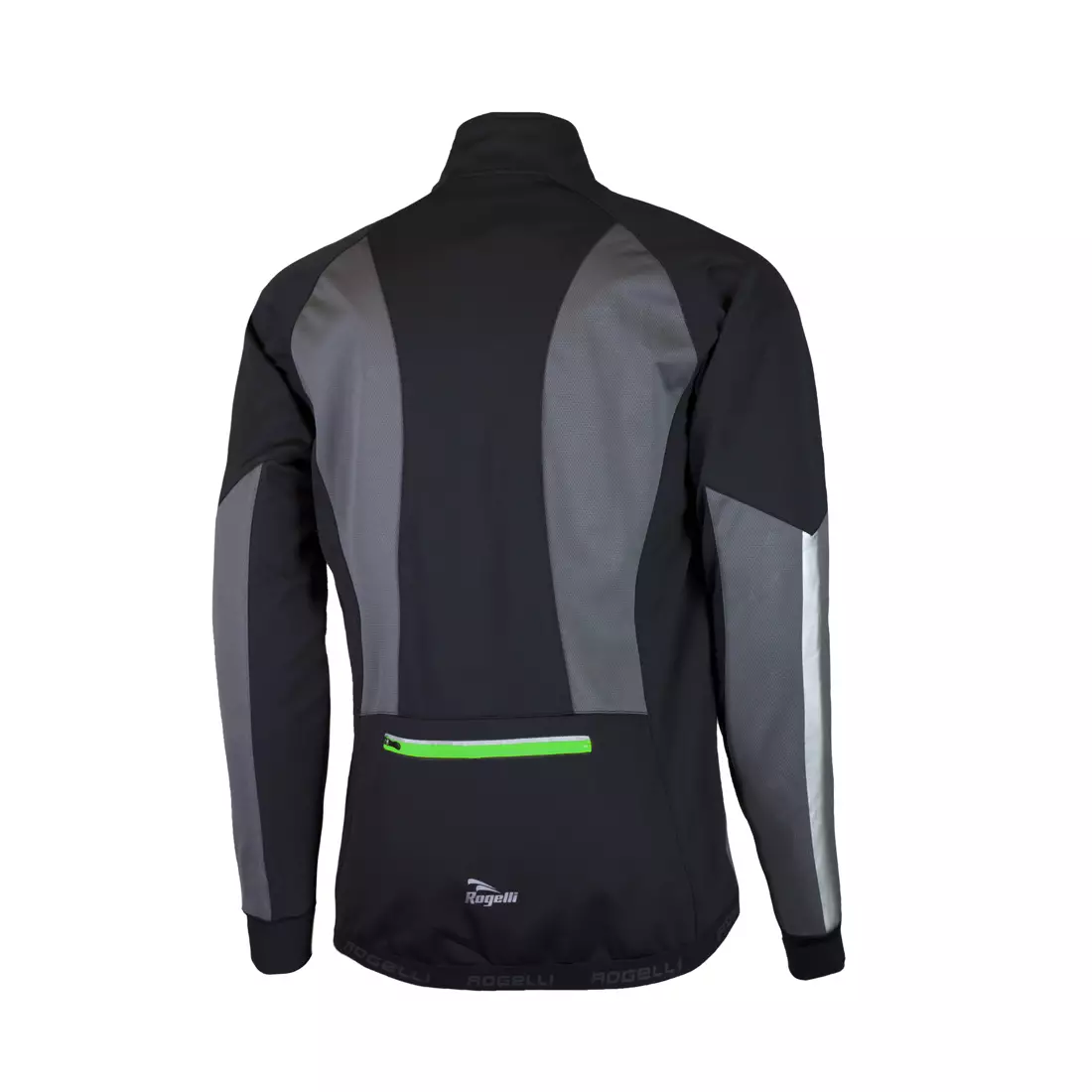 ROGELLI UBALDO 2.0 winter cycling jacket black-gray
