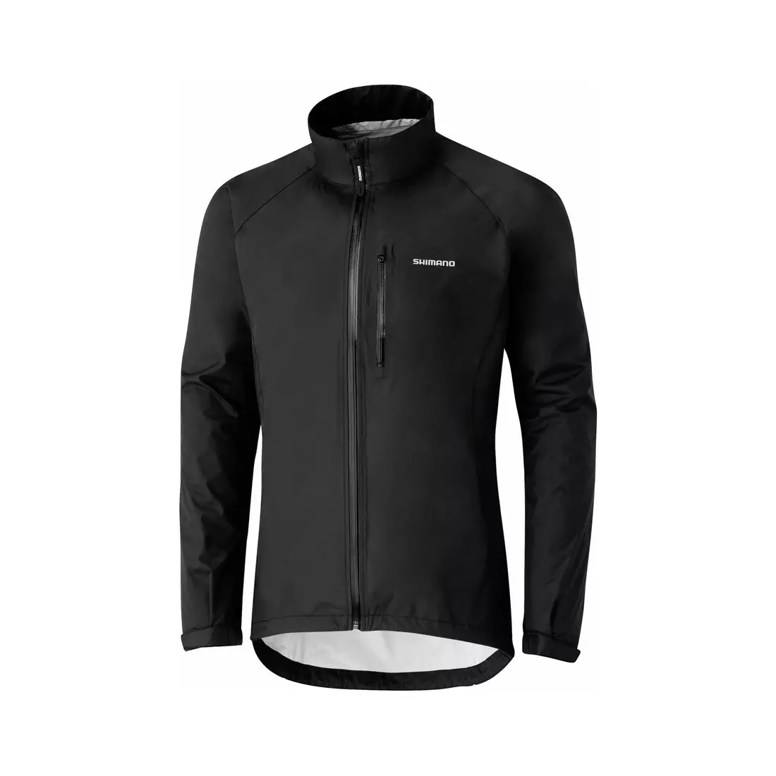 SHIMANO EXPLORER lightweight cycling raincoat, black ECWRATWQS71UL