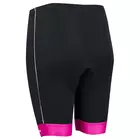 TENN OUTDOORS COOLflo+ women's bibless cycling shorts, black and pink