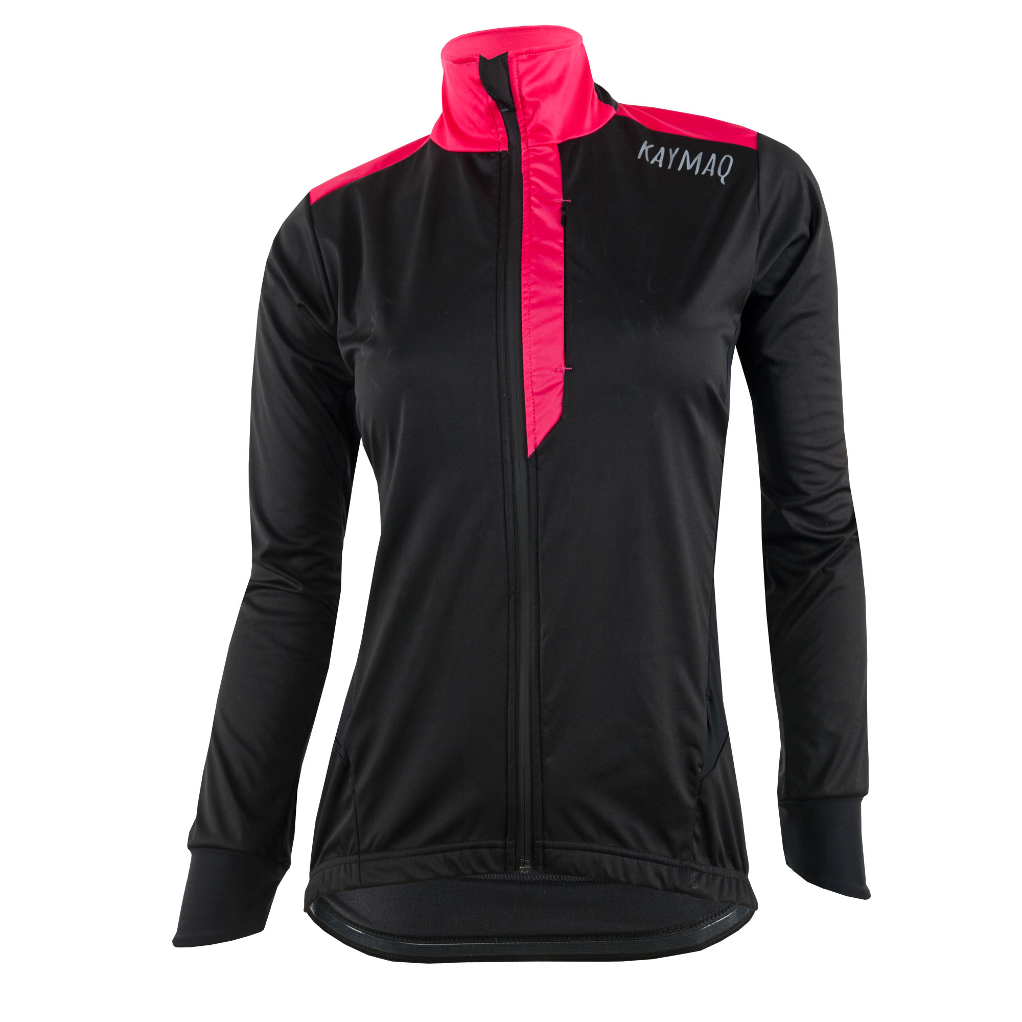 KAYMAQ JWSW-100 women's winter softshell cycling jacket